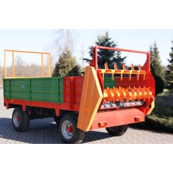 Rozrzutnik Jol-Met 2-osiowy N250/2 4,5 tony Standard