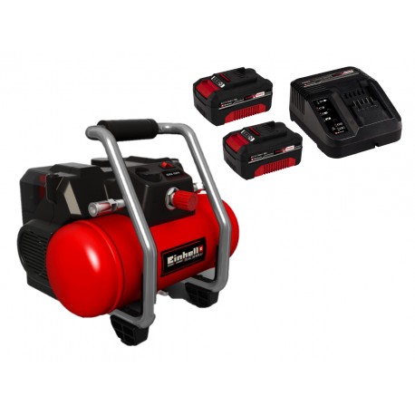 Zestaw Kompresor akumulatorowy Einhell TE-AC 36/6/8 Li Of Set +2x3.0 Ah +Ł