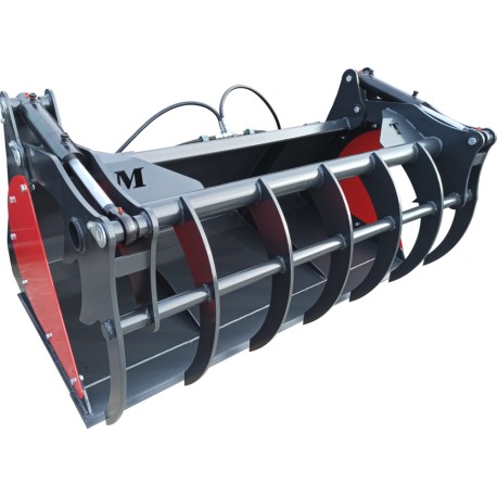 Chwytak Łyżko-krokodyl Metal-Technik zęby palone