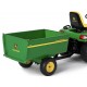Przyczepka transportowa ze stali do kosiarki samojezdnej John Deere 18