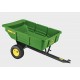Przyczepka transportowa z tworzywa sztucznego do kosiarki samojezdnej John Deere 7P