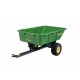 Przyczepka transportowa z tworzywa sztucznego do kosiarki samojezdnej John Deere 10P
