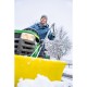 Pług odśnieżny do kosiarki samojezdnej John Deere seria X100