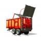 Rozrzutnik Ursus 8 ton tandem drewniane burty N-266