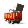 Rozrzutnik Ursus 8 ton tandem drewniane burty N-266